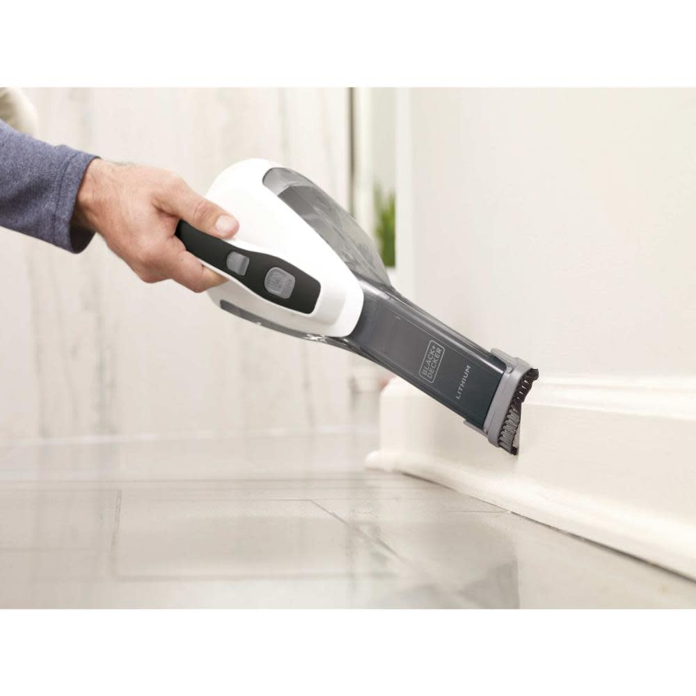 Black and Decker GEN 9.5 2Ah Handheld Vacuum White with Scent - Ascmtools