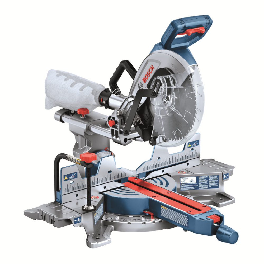 Bosch PROFACTOR 18V Surgeon 10″ Dual-Bevel Slide Miter Saw Bare Tool - Ascmtools