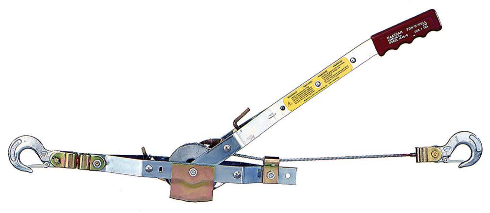 Maasdam 1 Ton Cable Puller – 12 ft. Cable - Ascmtools