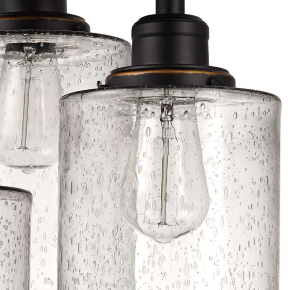 Globe Electric Annecy Ceiling Light Oil Rubbed Bronze 60W E26 - Ascmtools