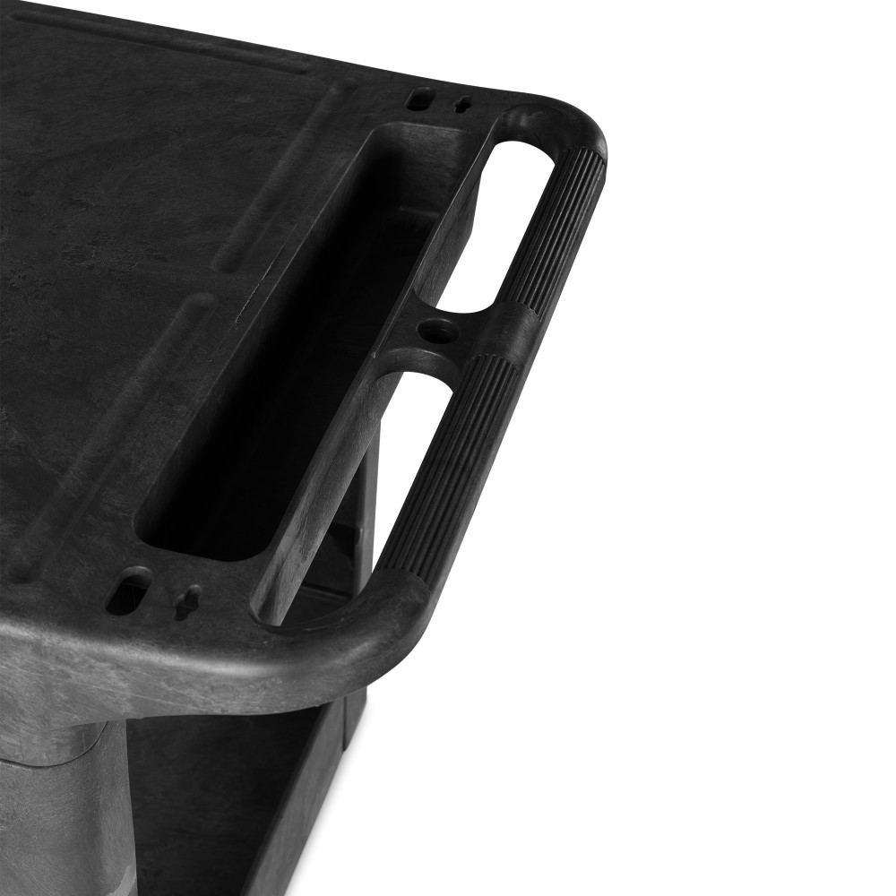 Toter Material Handling Utility Cart with Flat Top and Straight Handle - Ascmtools