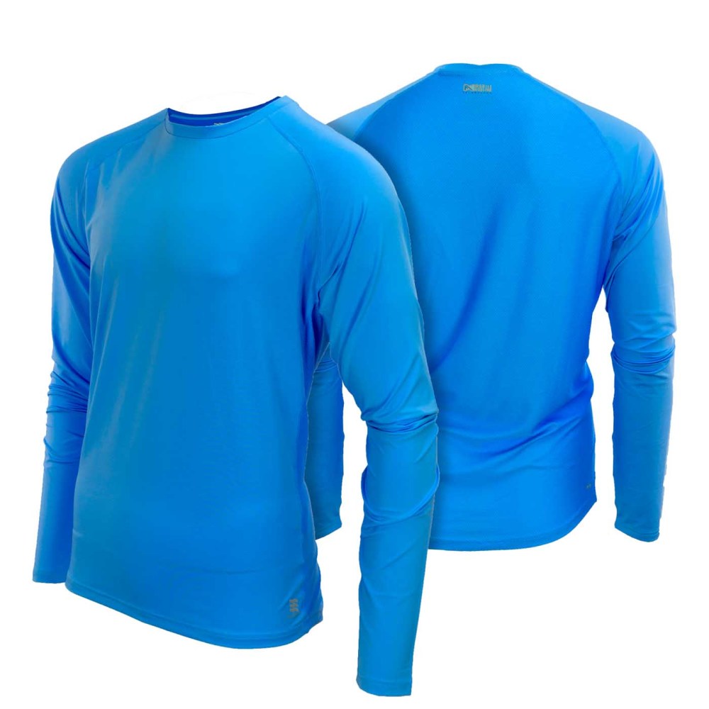 Mobile Cooling LS Shirt Men Blue 3X - Ascmtools