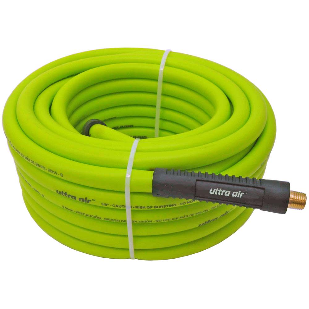 Plews 50 Ft. Hybrid Air Hose 3/8″ Hose Diameter 1/4″ Hose Fitting Size - Ascmtools