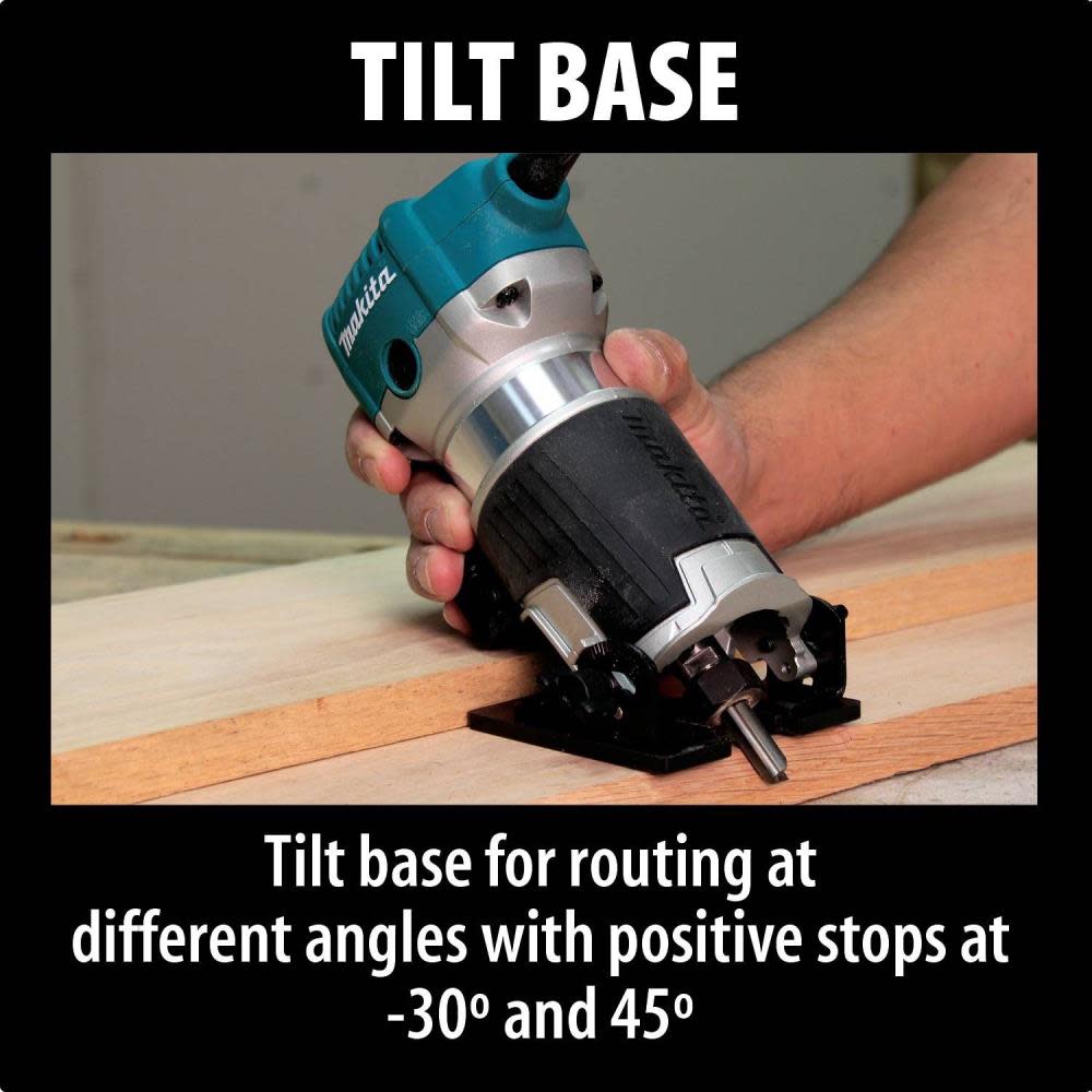 Makita 1-1/4 HP Compact Router Kit - Ascmtools