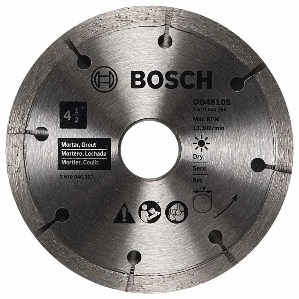 Bosch 4 1/2″ Standard Sandwich Tuckpointing Blade - Ascmtools