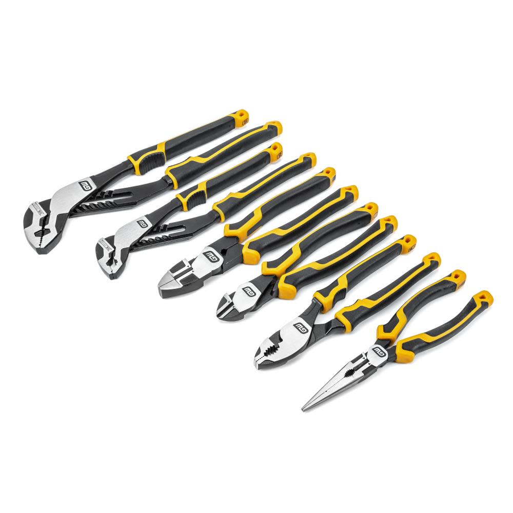GEARWRENCH Pitbull Mixed Plier Set Dual Material 6pc - Ascmtools