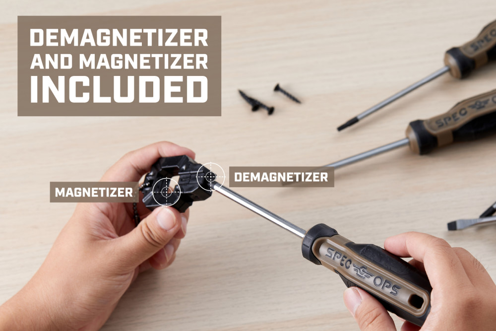 Spec Ops Screwdriver Set with Case 10pc - Ascmtools