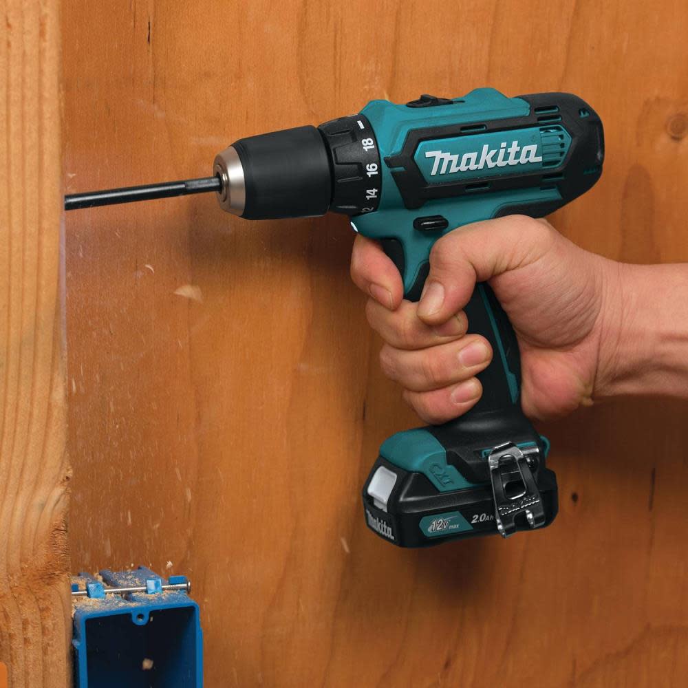 Makita 12V Max CXT Lithium-Ion Cordless 4-Pc. Combo Kit (2.0Ah) - Ascmtools
