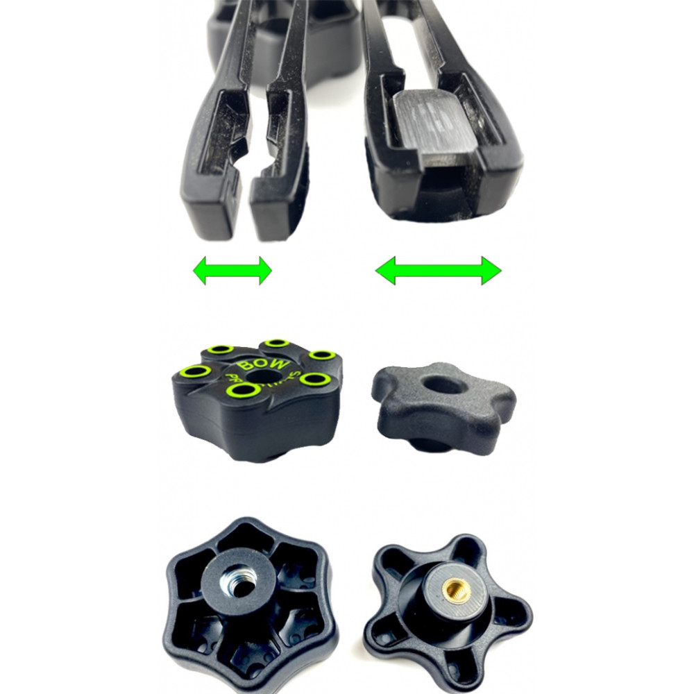 Bow Products AnchorPro Small 3/4″ Miter Bar Kit - Ascmtools