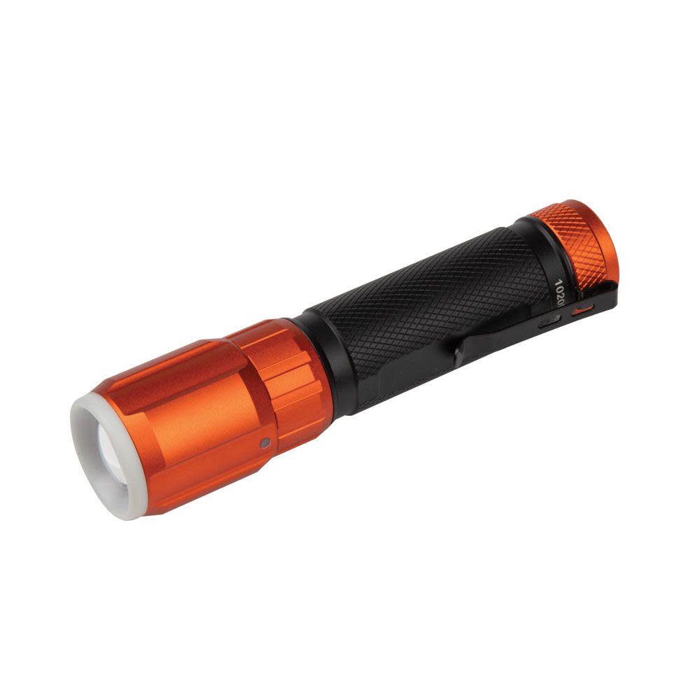 Klein Tools Flashlight with Worklight Rechargeable - Ascmtools
