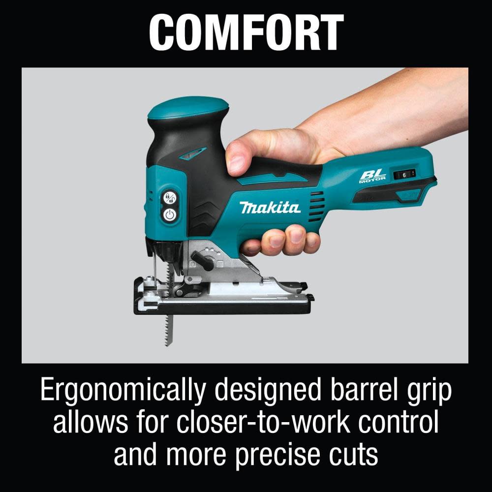 Makita 18V LXT Lithium-Ion Brushless Cordless Barrel Grip Jig Saw Tool Only - Ascmtools