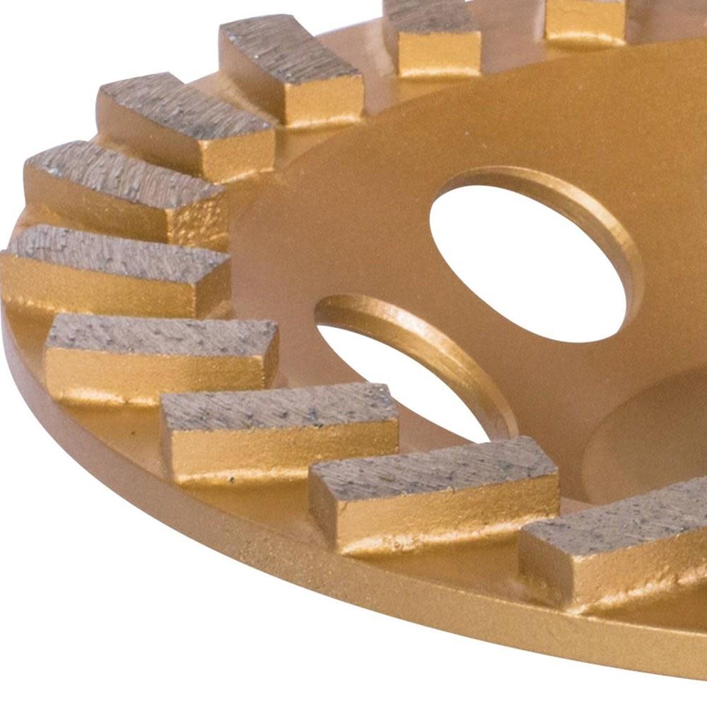 Makita 7 in. Turbo 24 Segment Diamond Cup Wheel Anti-Vibration - Ascmtools