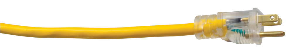 Southwire 3 Outlet Extension Cord Lighted End 25′ 12/3 SJTW - Ascmtools