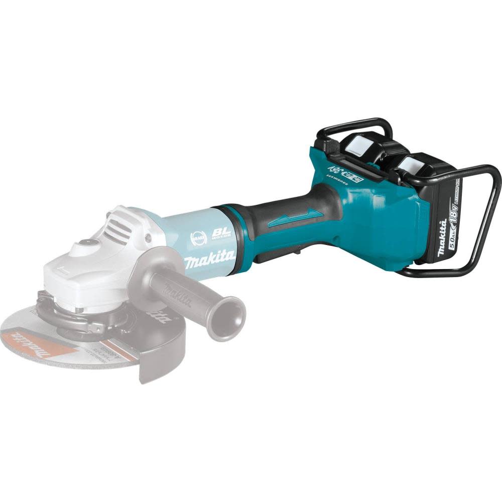 Makita 18V X2 LXT 36V 7″ Cut Off/Angle Grinder Kit with Electric Brake - Ascmtools