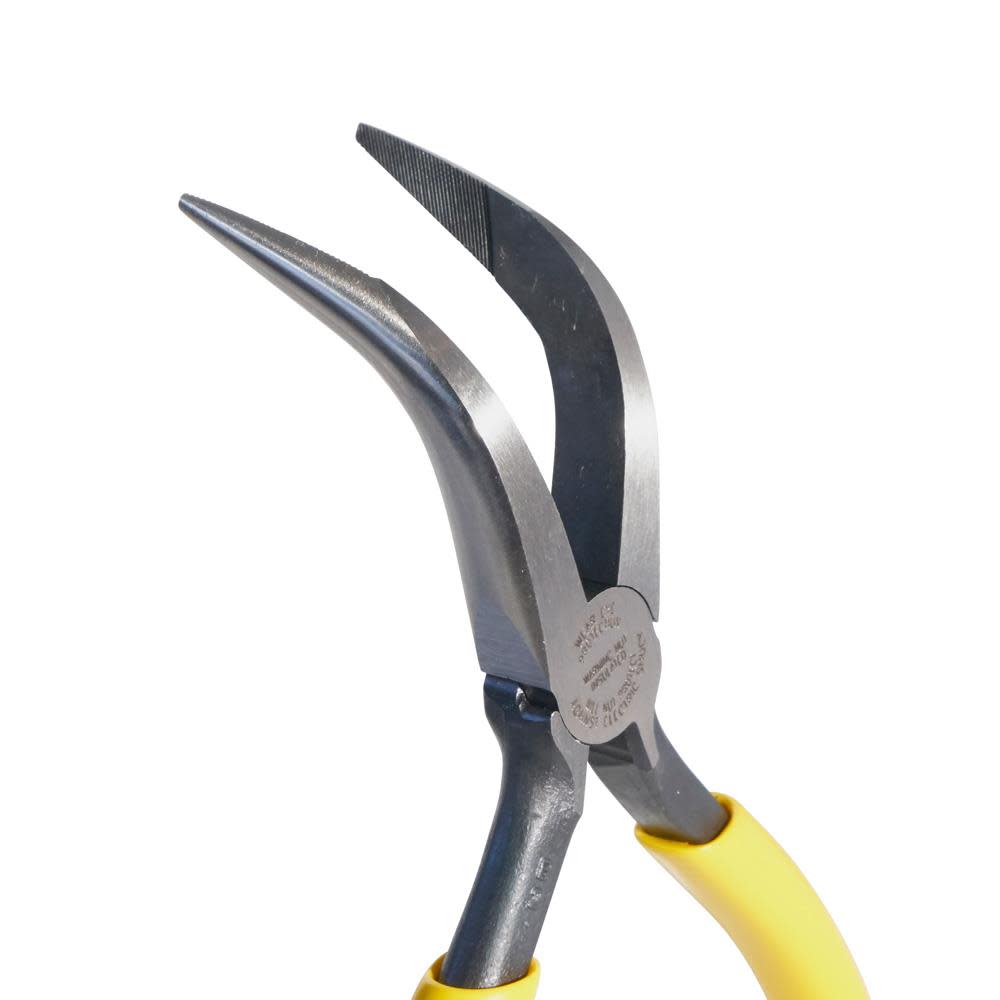 Klein Tools Curved Long-Nose Pliers - Ascmtools