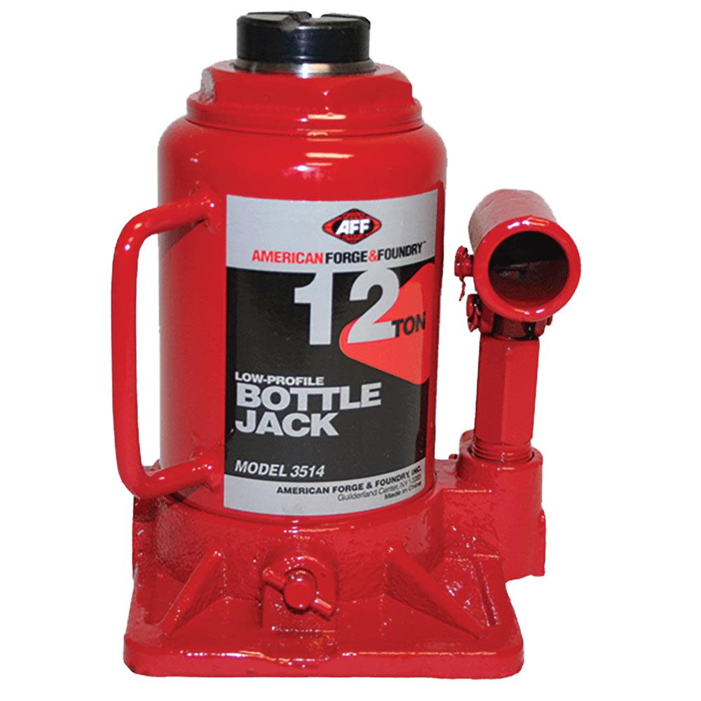 American Forge 12 Ton Bottle Jack Short Body Manual - Ascmtools