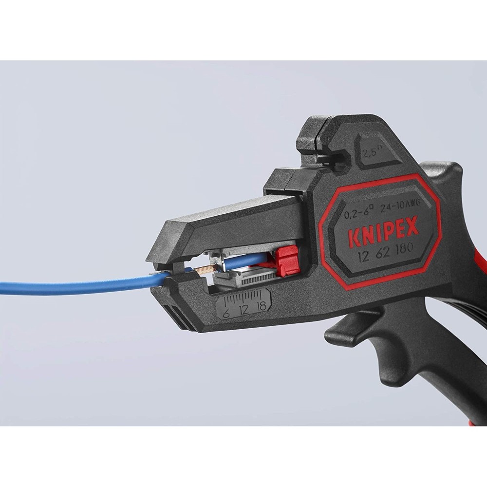 Knipex Insulation Stripper Automatic 180mm 10 to 24 AWG - Ascmtools