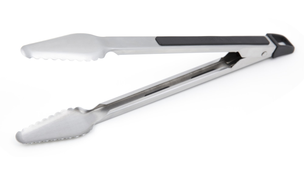 Broil King 12 in Stainless Steel Baron Precision Baron Tongs - Ascmtools
