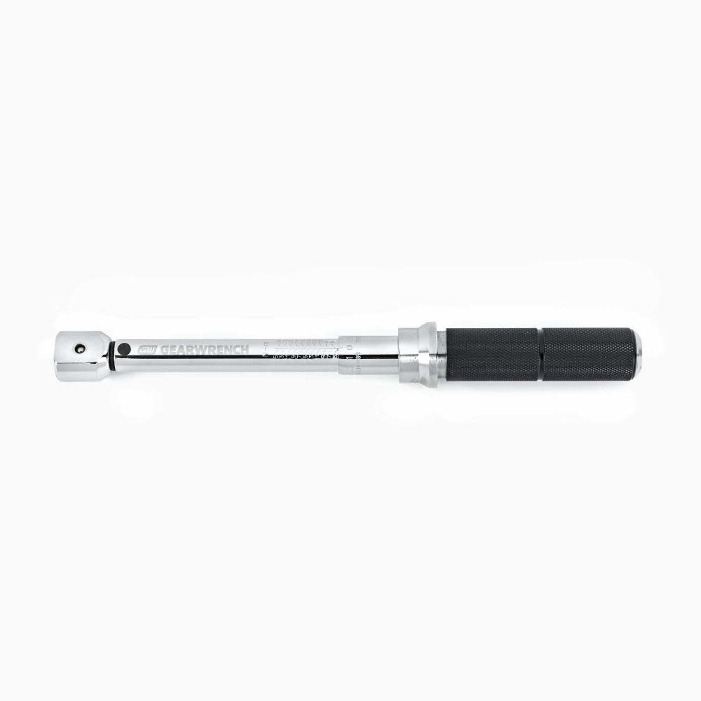 GEARWRENCH Preset Interchangeable Head Torque Wrench 5-25Nm 9mm x 12mm - Ascmtools