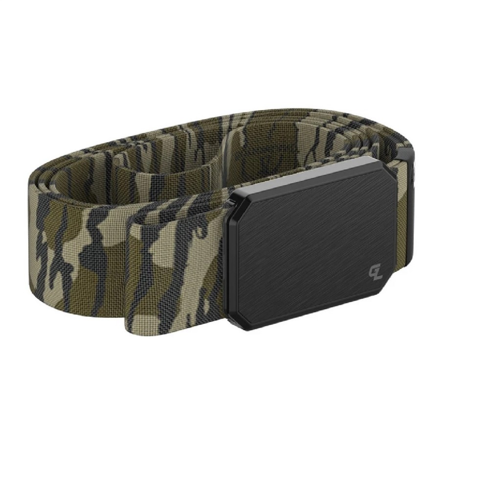 Groove Life Mossy Oak Bottomland Belt with Black Magnetic Buckle - Ascmtools