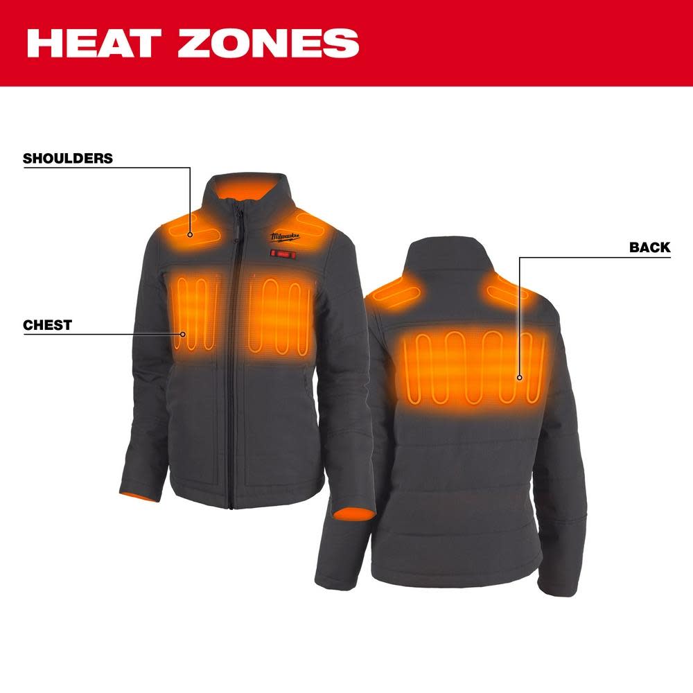 Milwaukee M12 Womens Heated AXIS Jacket Kit - Ascmtools