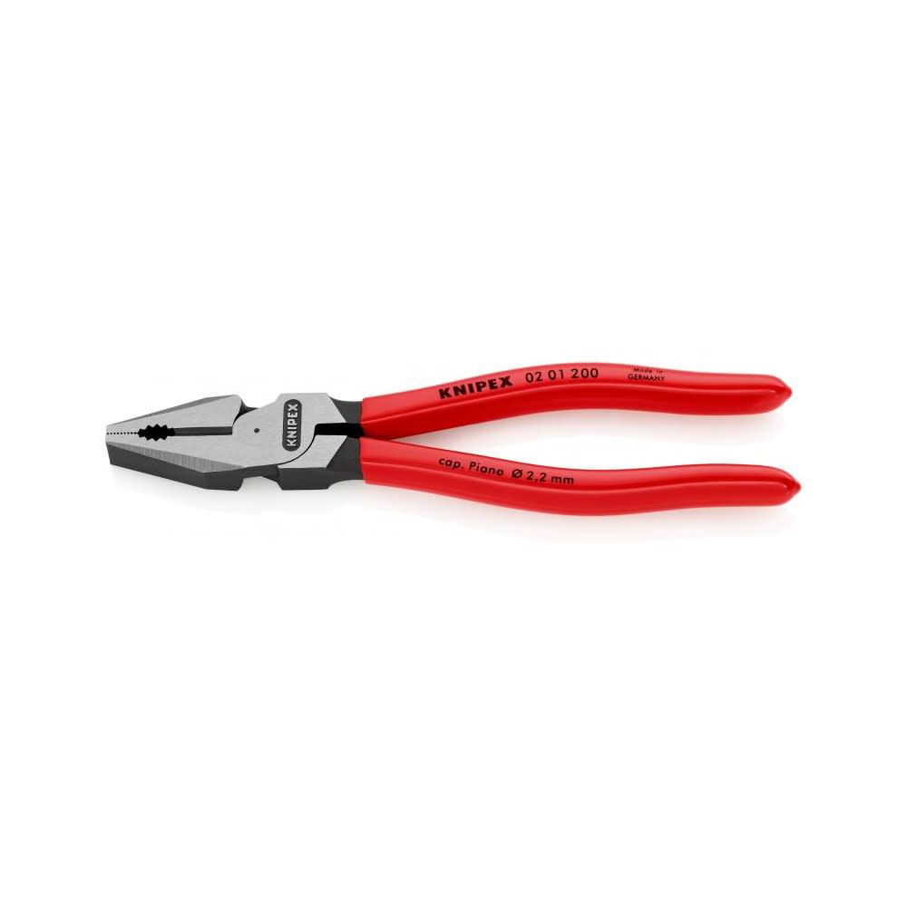 Knipex Combination Pliers Plastic Handle 200mm - Ascmtools