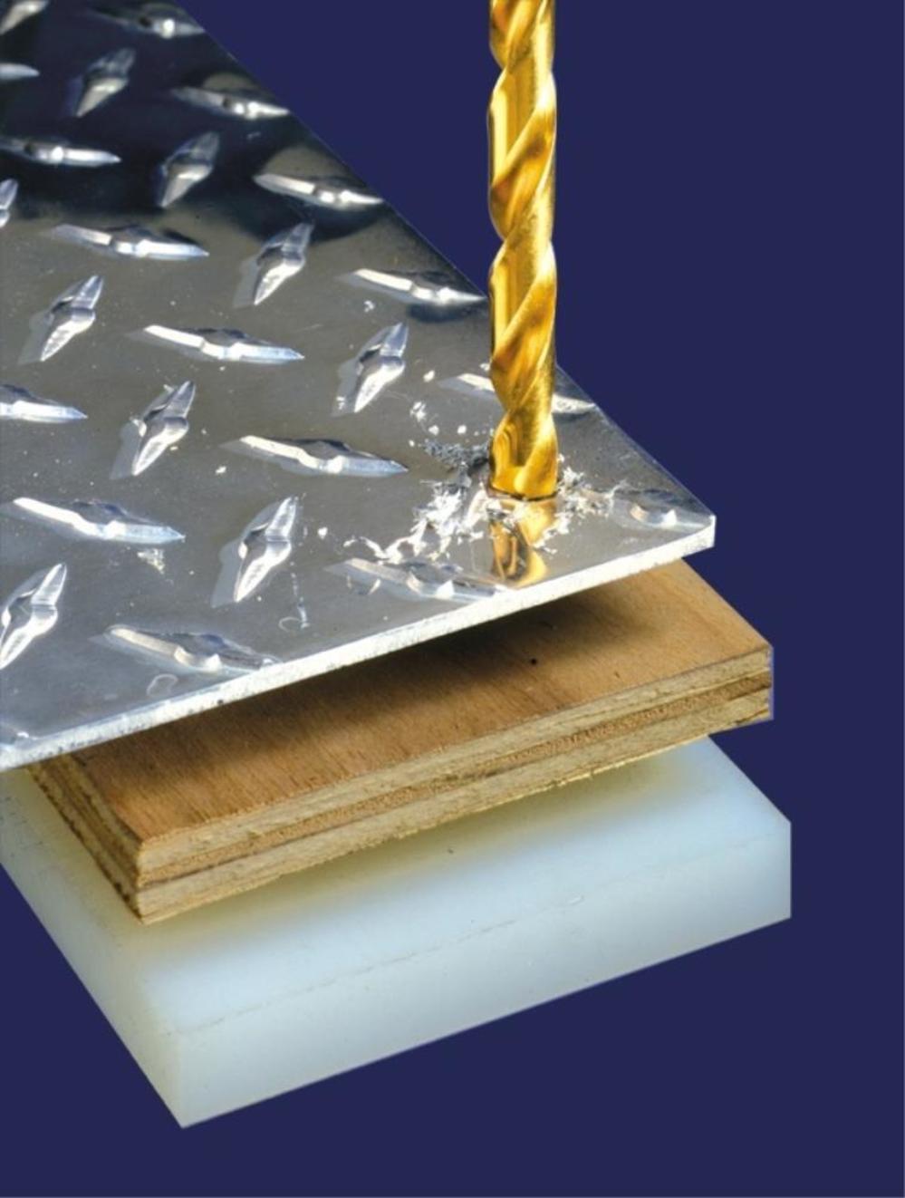 Bosch 3/8 In. x 5 In. Titanium-Coated Drill Bit - Ascmtools