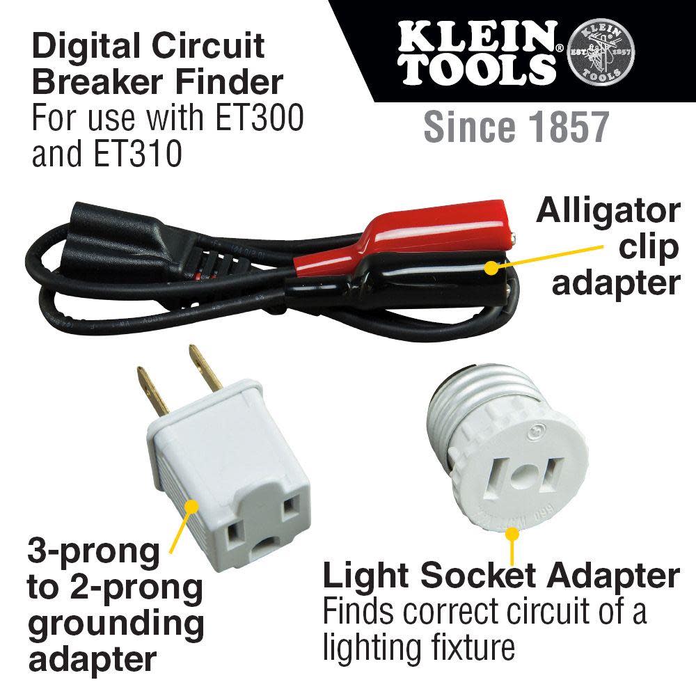 Klein Tools Circuit Breaker Finder Accy Kit - Ascmtools
