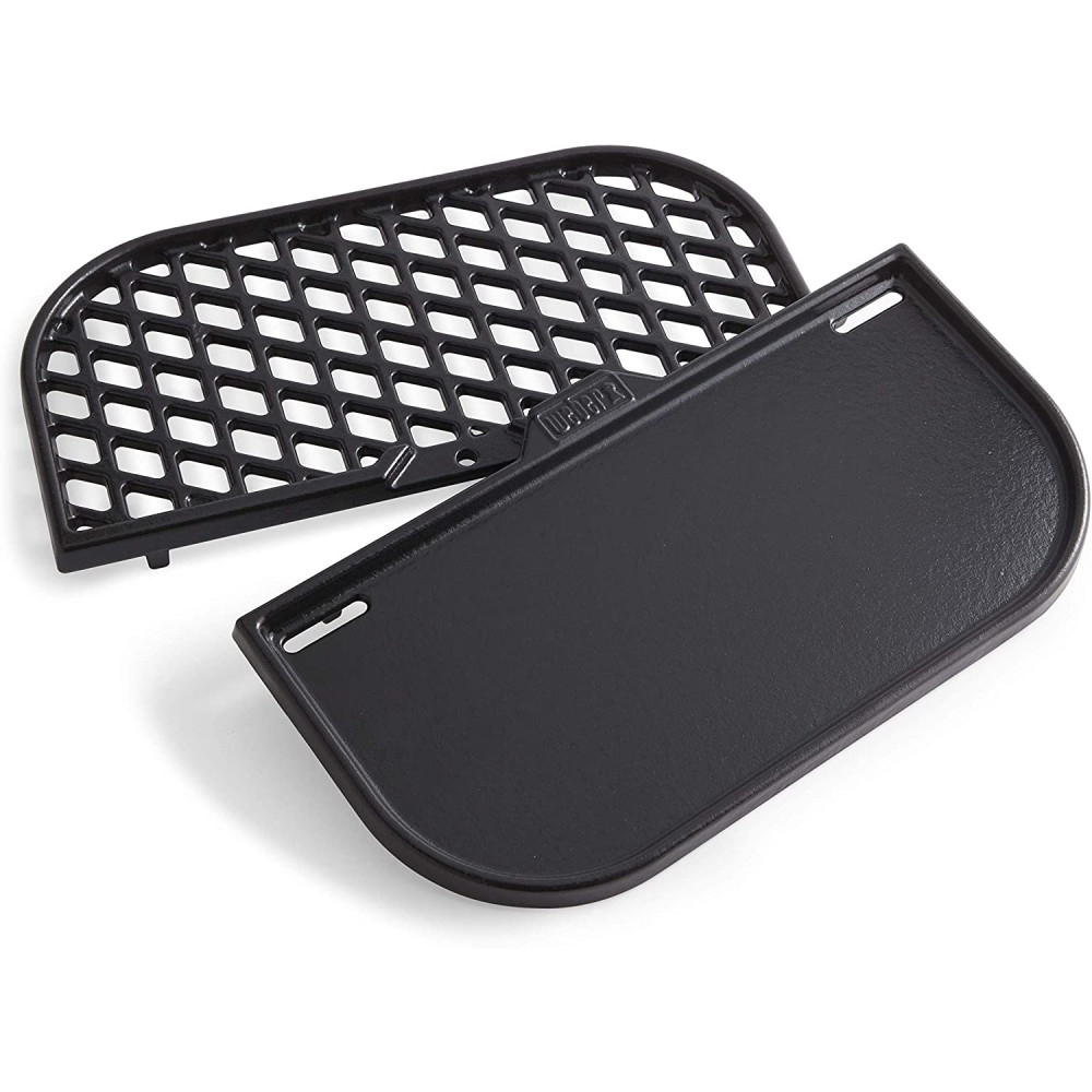 Weber Cast Iron Grill and Griddle Station - Ascmtools