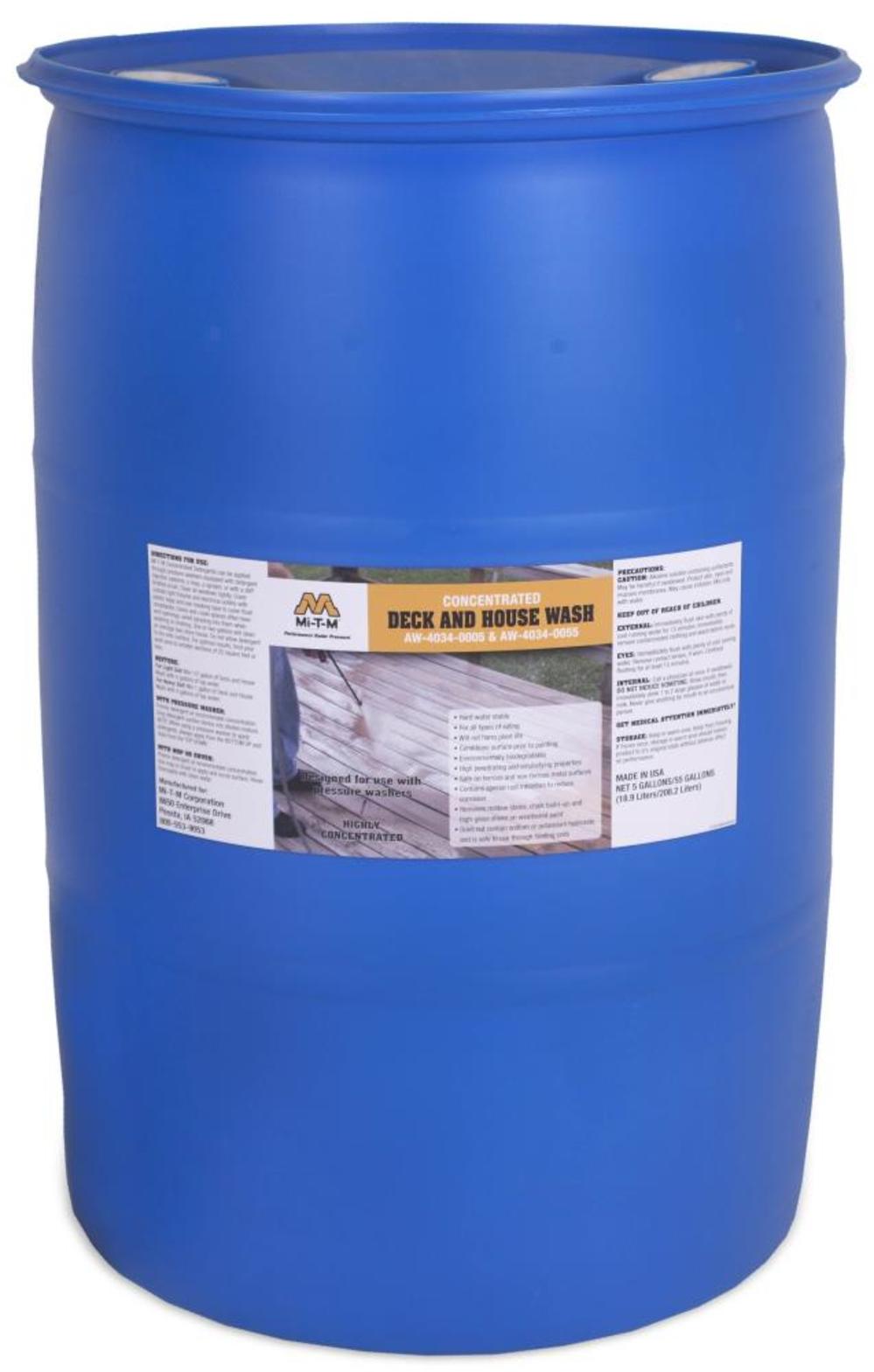 Mi T M 55 Gallon Drum Deck and House Wash - Ascmtools