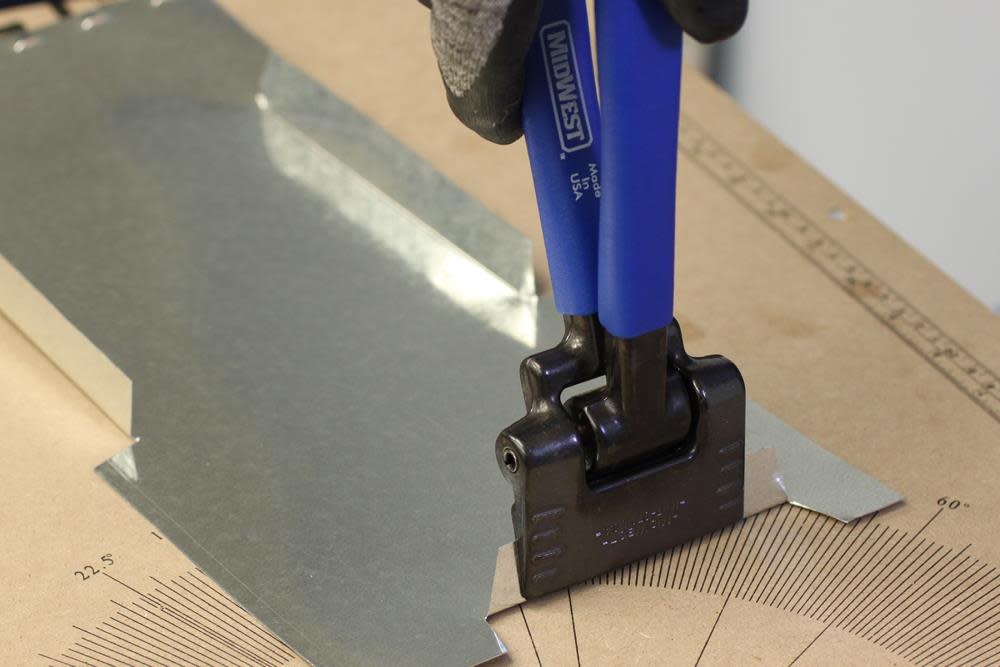Midwest Snips 3 In. Offset Seamer Tong - Ascmtools