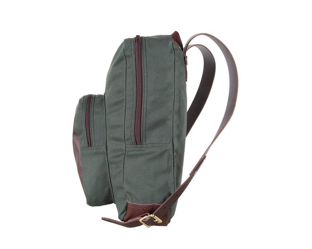 Duluth Pack 21 Liter Capacity Olive Drab Large Deluxe Laptop Backpack - Ascmtools