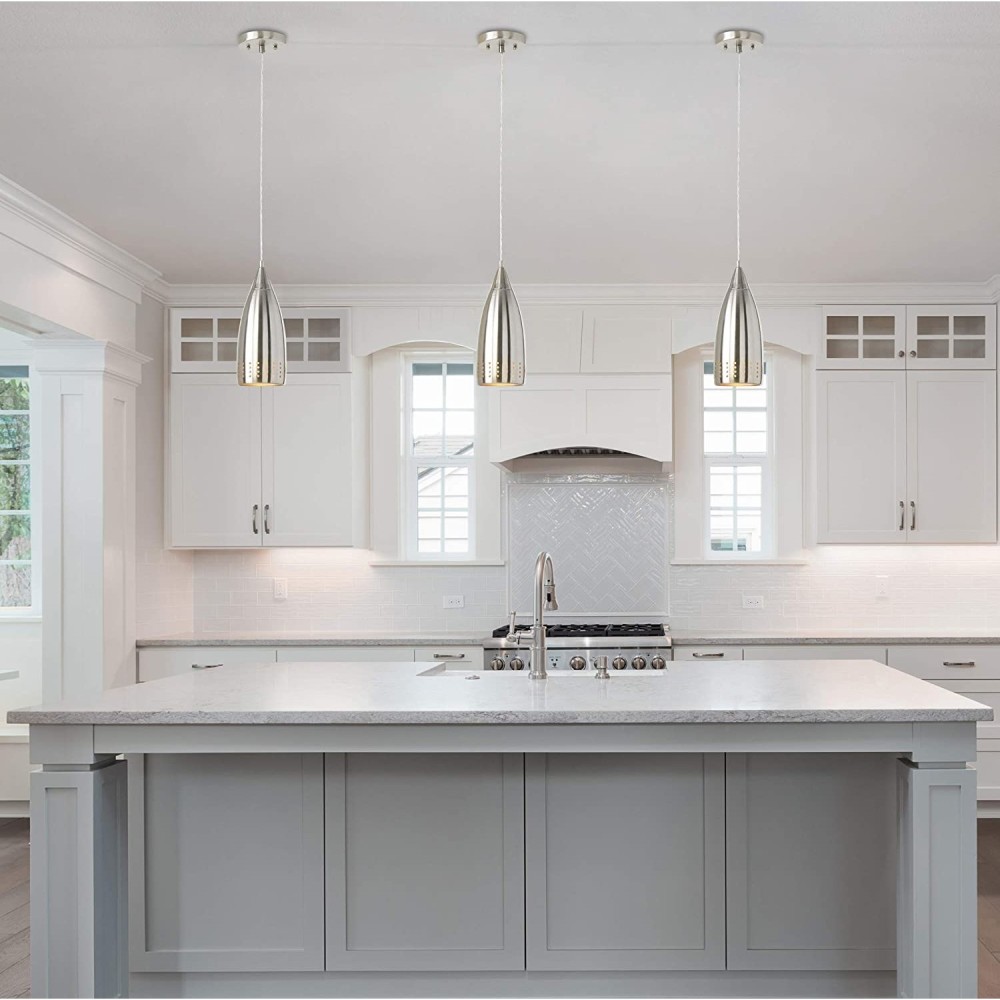 Westinghouse 60W Brushed Nickel Indoor Adjustable Mini Pendant - Ascmtools