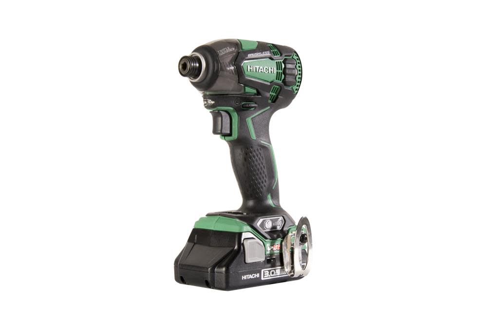 Hitachi 18 V Li-ion Brushless Triple Hammer Impact Driver Kit - Ascmtools