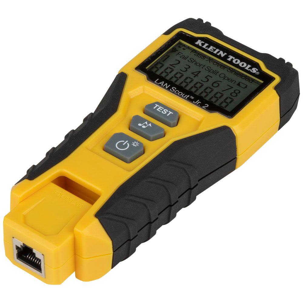 Klein Tools LAN Scout Jr 2 Cable Tester - Ascmtools