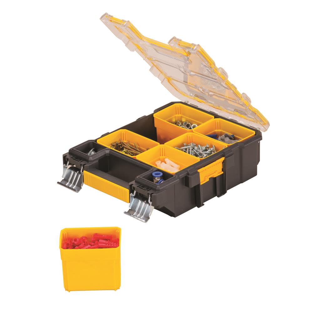 DEWALT Mid-Size Pro Organizer with Metal Latches - Ascmtools