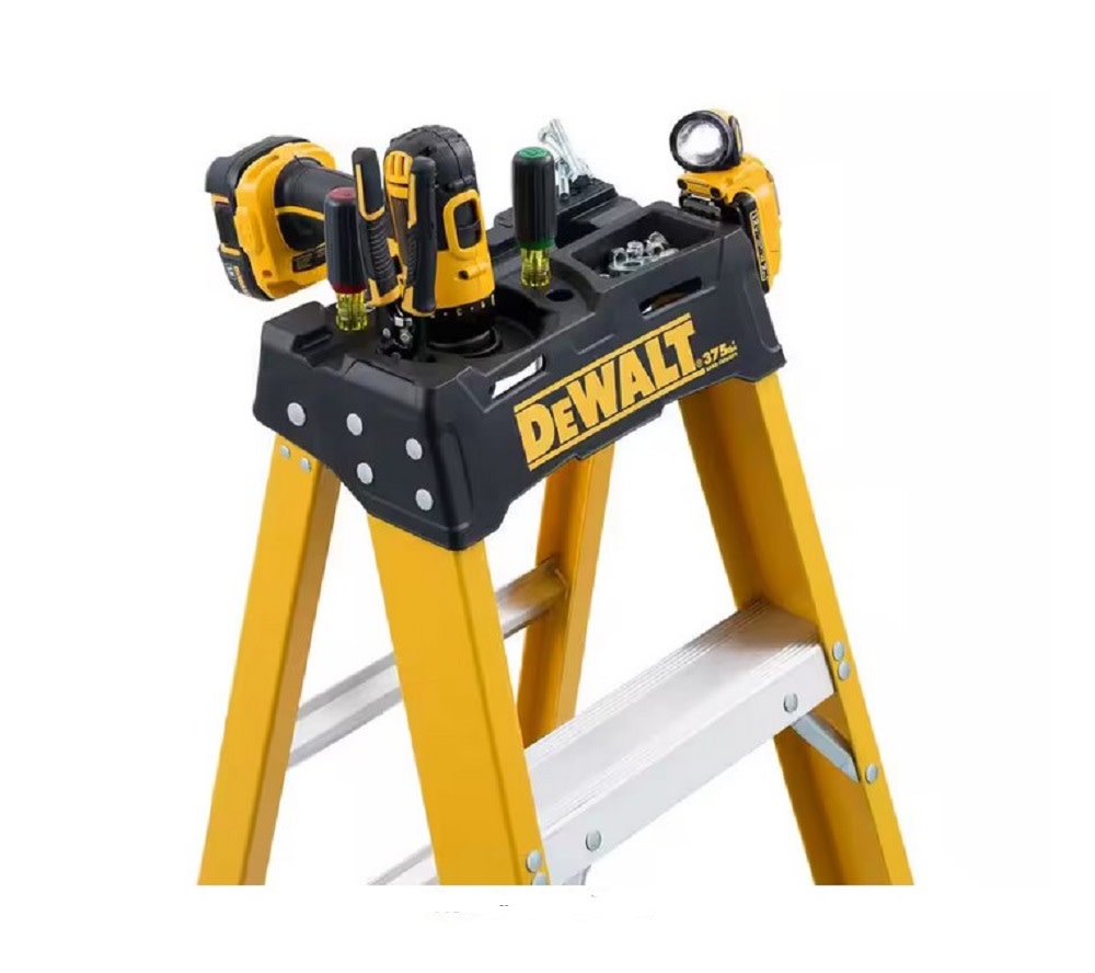 DEWALT Stepladder Type IAA 375lb Rated FG 10′ - Ascmtools