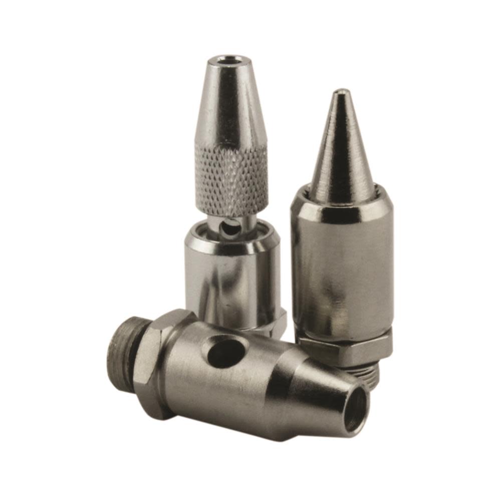Milton S-183 Turbo Blow Gun Nozzle Kit (3-Piece) - Ascmtools