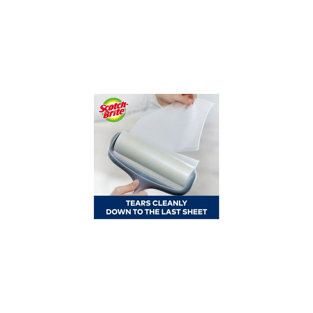 3M Scotch Brite 8″ 50% Stickier Large Surface Lint Roller - Ascmtools