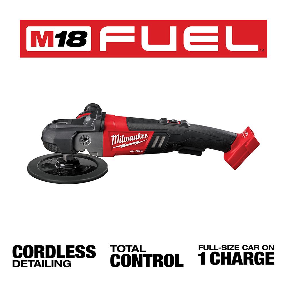 Milwaukee M18 FUEL 7 Variable Speed Polisher - Ascmtools