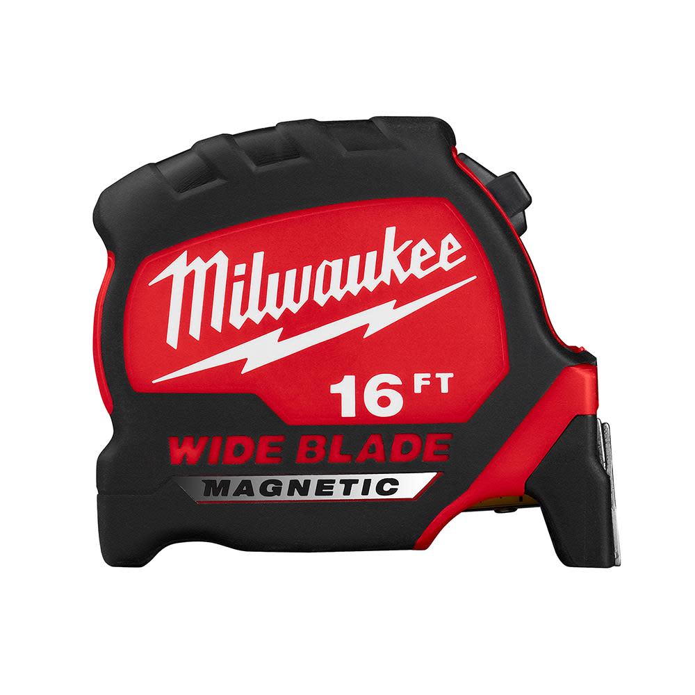Milwaukee 16Ft Wide Blade Magnetic Tape Measure - Ascmtools