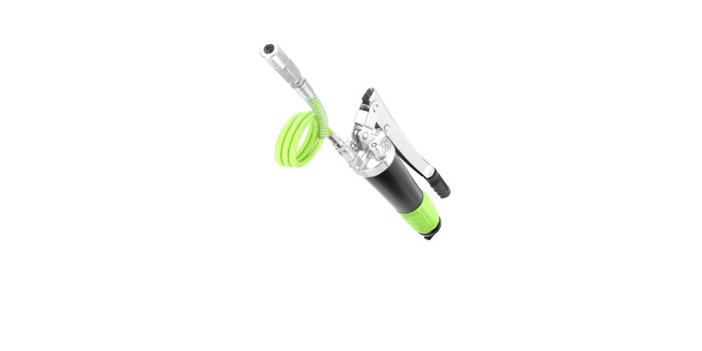 Legacy 18 In. Grease Gun with Rigid Extension & Flexible Grease Hose - Ascmtools