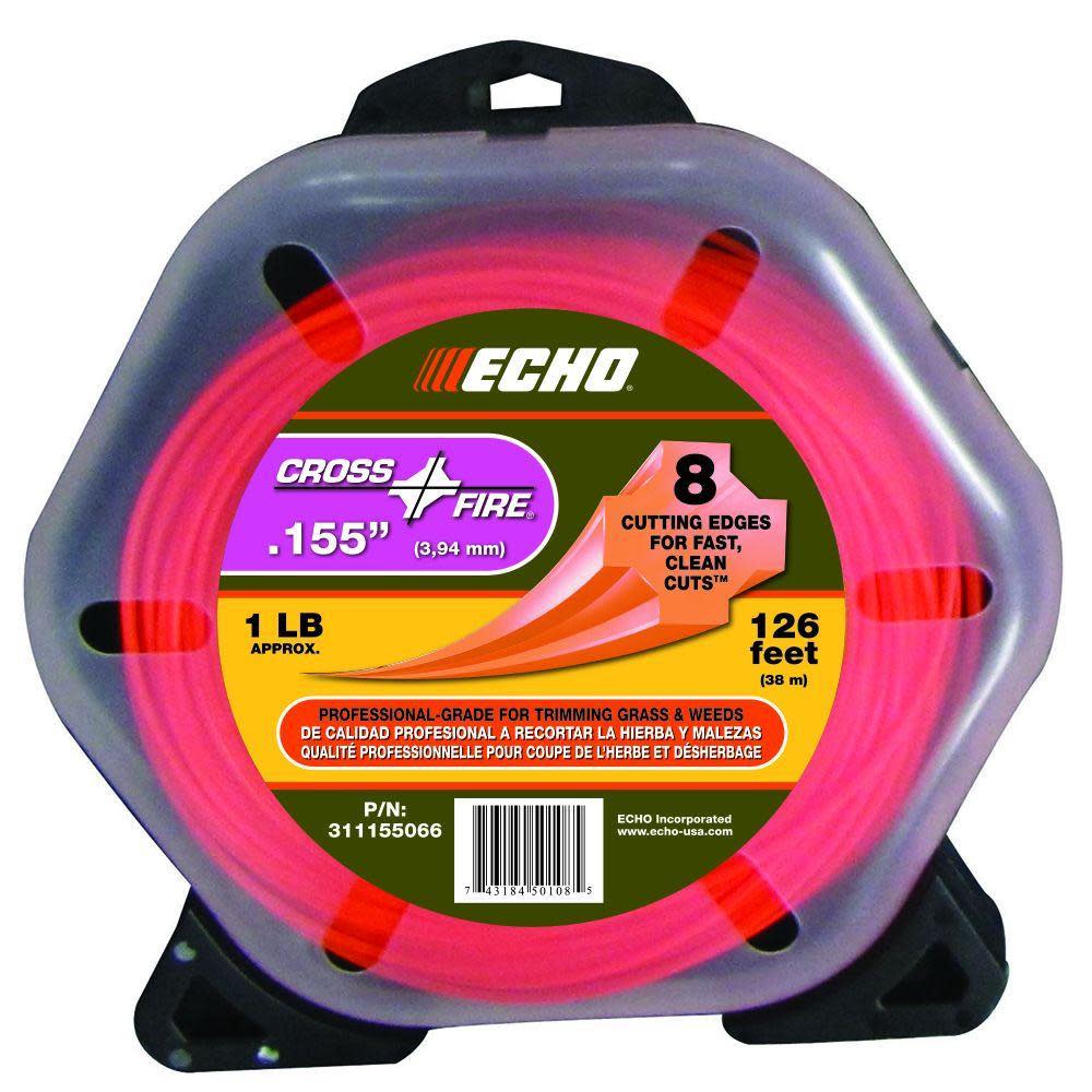 Echo 1 Lb. .155 Cross-Fire Trimmer Line - Ascmtools