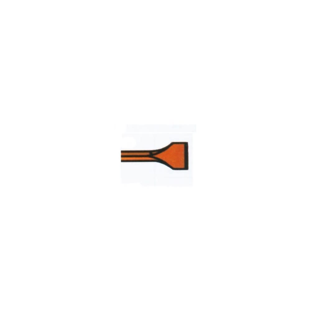 Brunner and Lay 1 1/4″ x 6″ Red Hex Shank Standard Chisel - Ascmtools