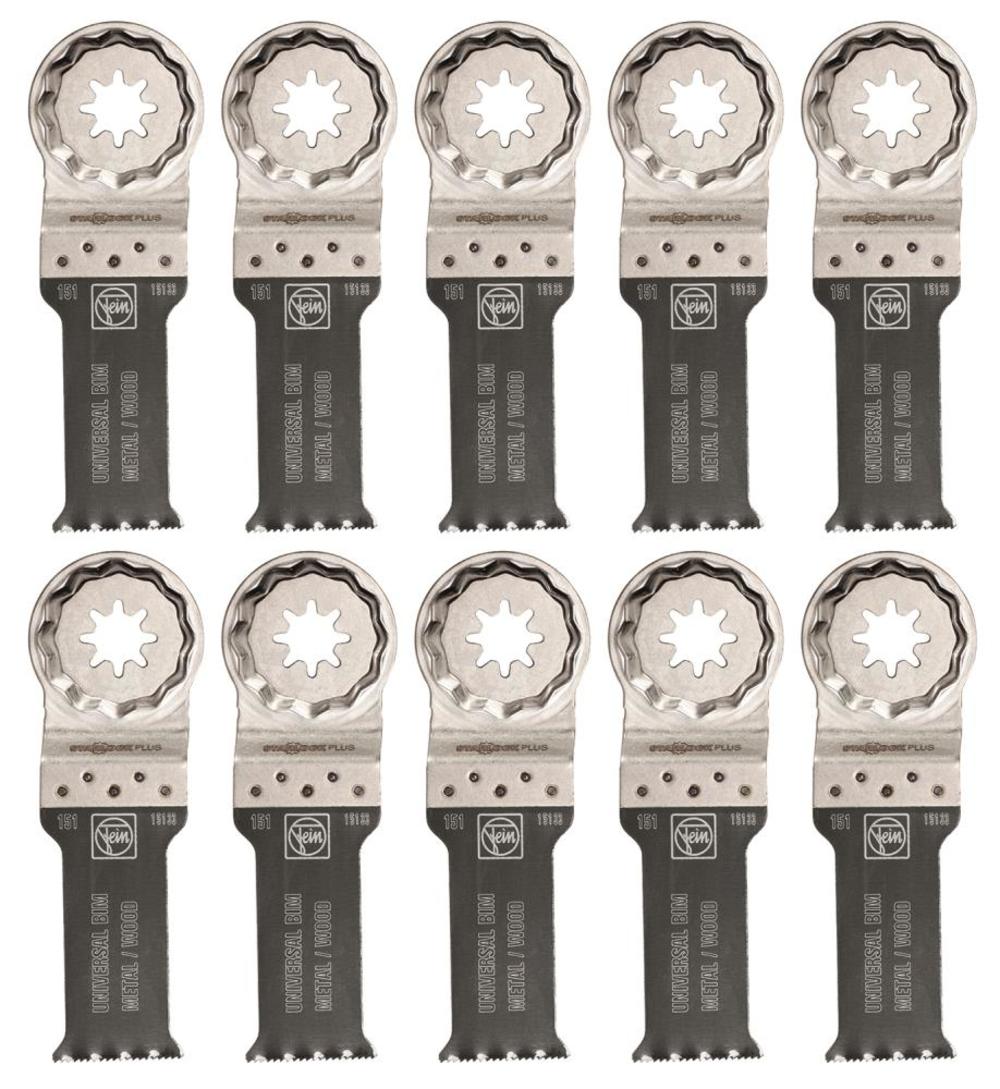 Fein StarlockPlus E-Cut 151 Universal Saw Blade with Bi Metal Toothing for Various Applications - Ascmtools