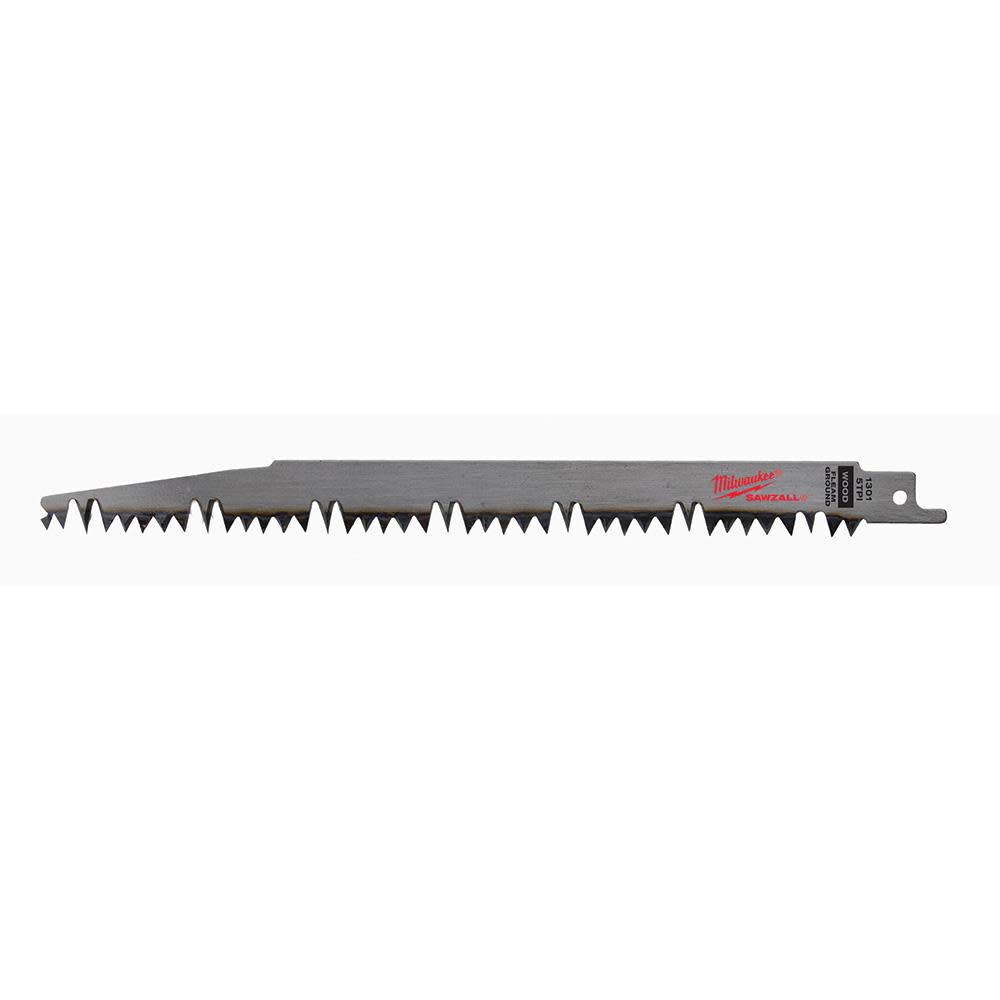 Milwaukee 9 in. 5 TPI Pruning SAWZALL Blades 5PK - Ascmtools