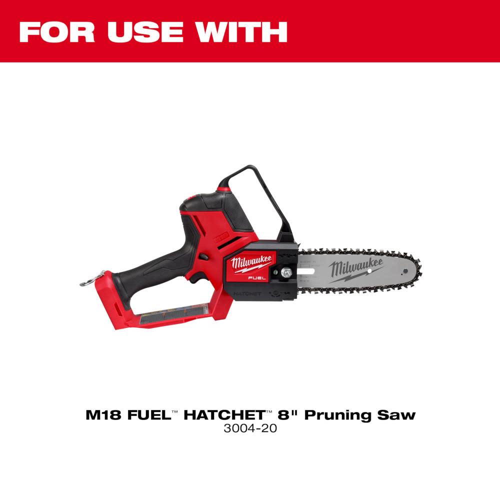Milwaukee 8″ Pruning Saw Chain - Ascmtools