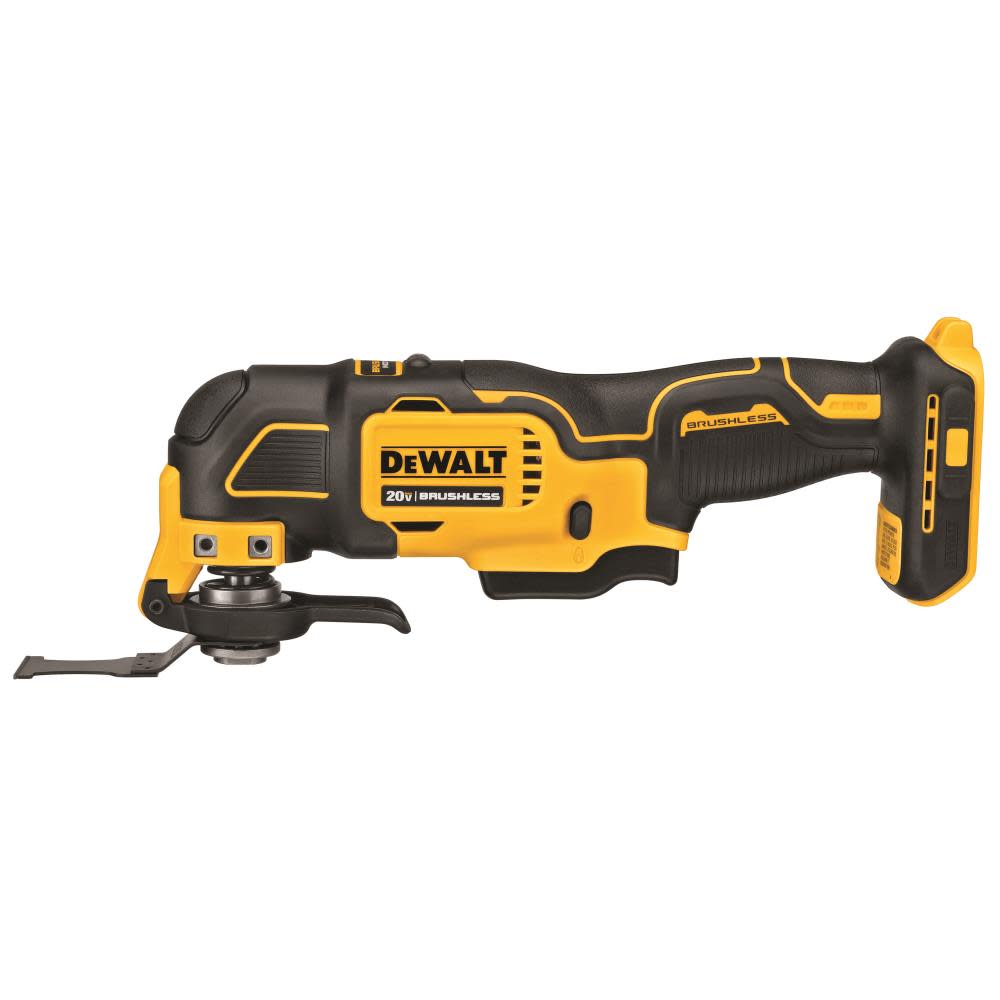 DEWALT ATOMIC 20 V MAX* Brushless Cordless Oscillating Multi-Tool (Tool Only) - Ascmtools