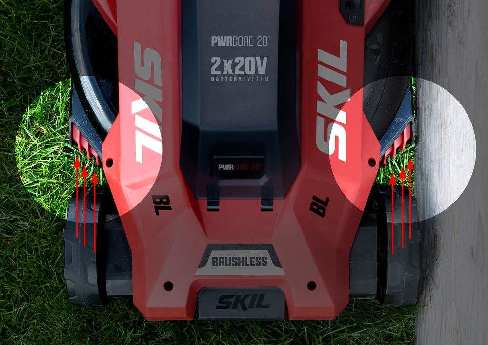 SKIL PWRCORE 20V Lawn Mower Kit 18″ - Ascmtools