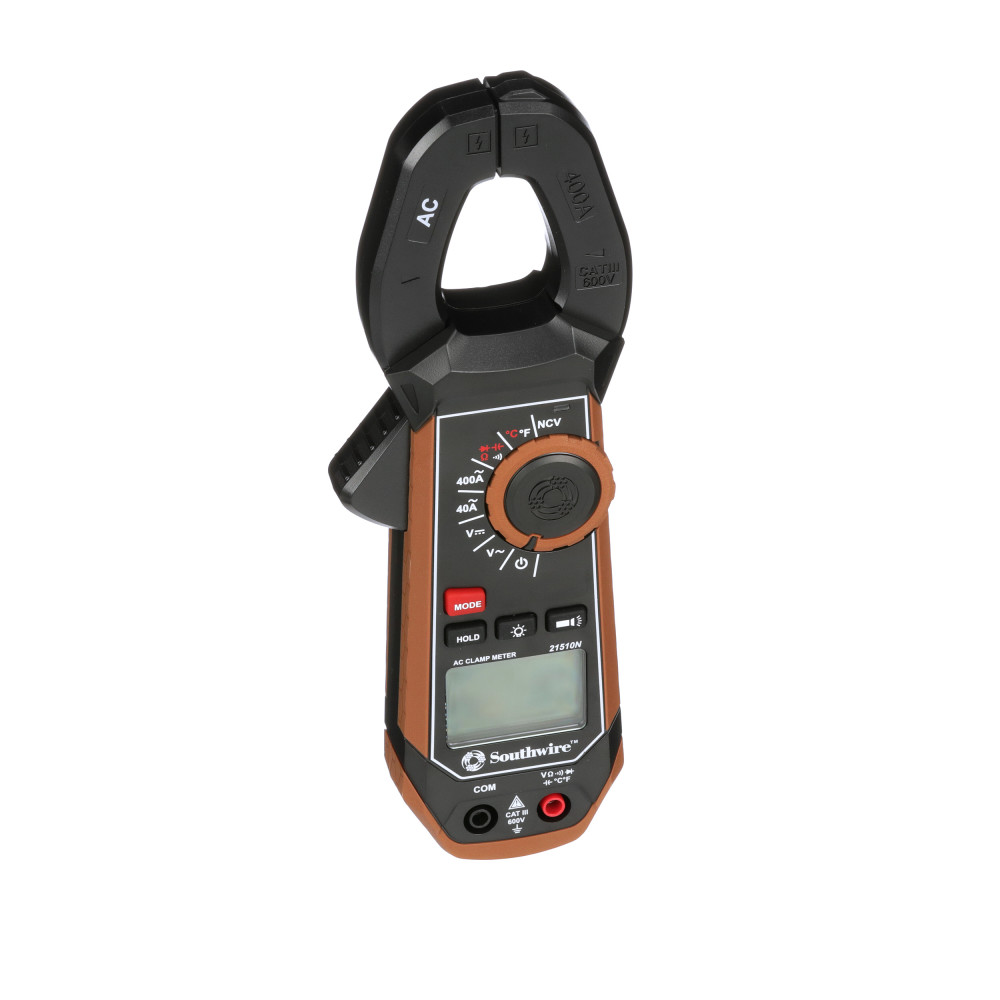 Southwire AC Clamp Meter with Built-In NCV Worklight - Ascmtools